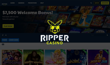 Ripper Casino lobby preview
